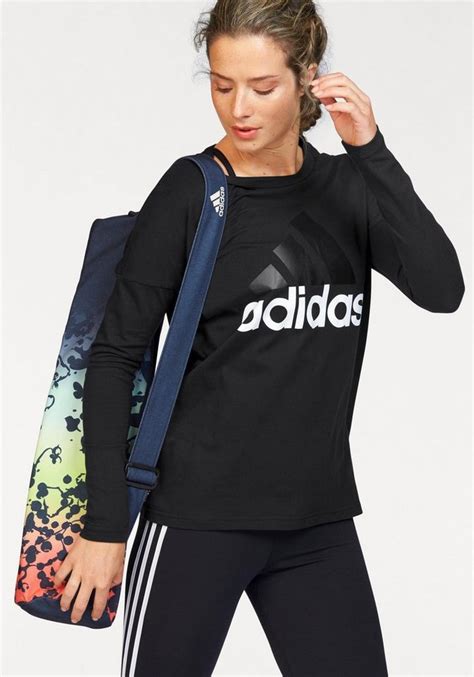 langarmshirt adidas schwarz kinder